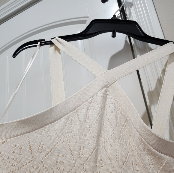 Joie ivory crochet midi dress - Picture 7 of 9